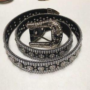 Women’s XL Rhinestone bling belt